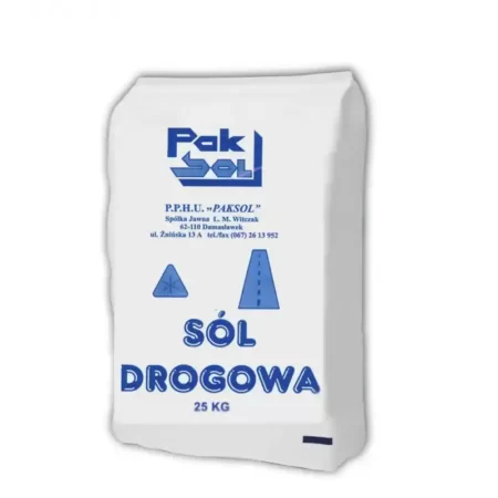 Sól drogowa PakSol 25kg